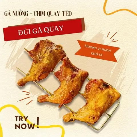 Hình ảnh Đùi gà quay