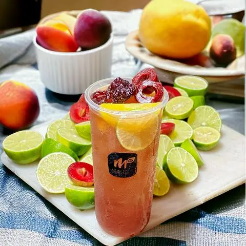 Hình ảnh Trà Mận Chanh Đào