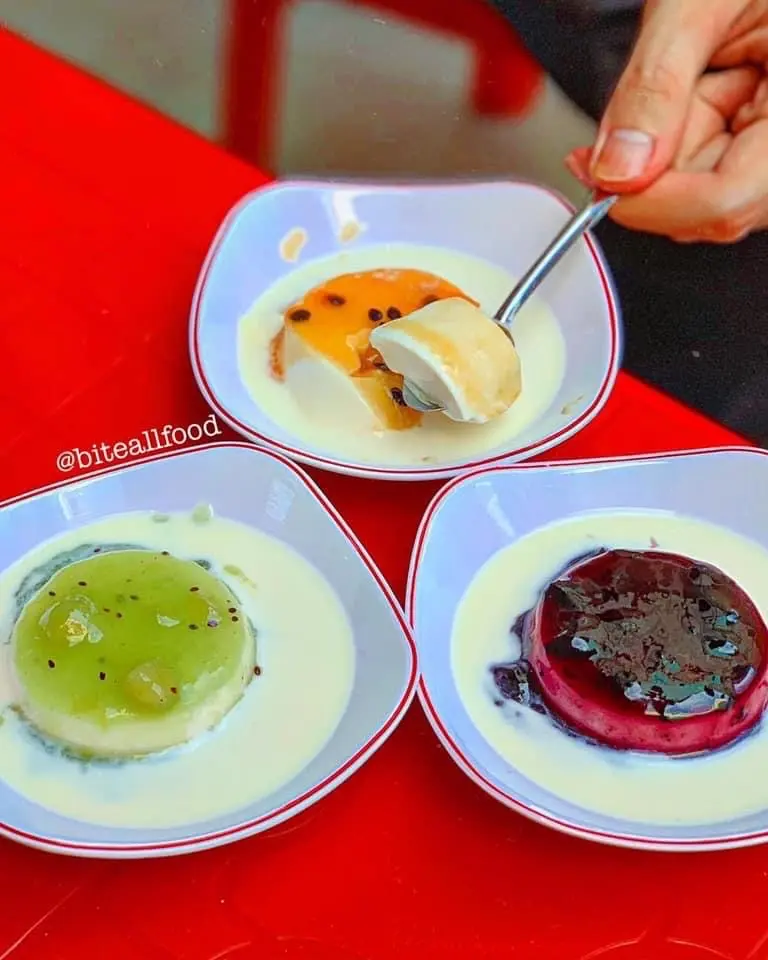 Hình ảnh Panna cotta vị kiwi