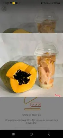 Hình ảnh Đu đủ dằm sữa 