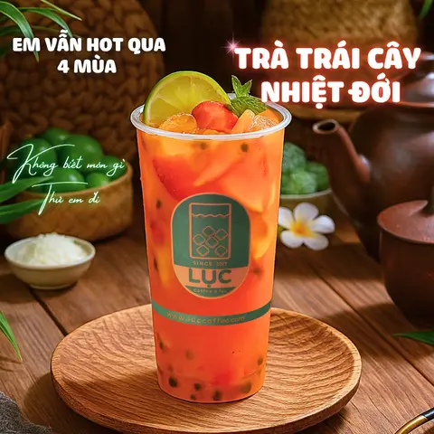 Hình ảnh Trà Trái Cây Nhiệt Đới