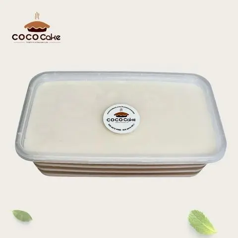 Hình ảnh Rau câu dừa đổ lớp hộp lớn - 900g