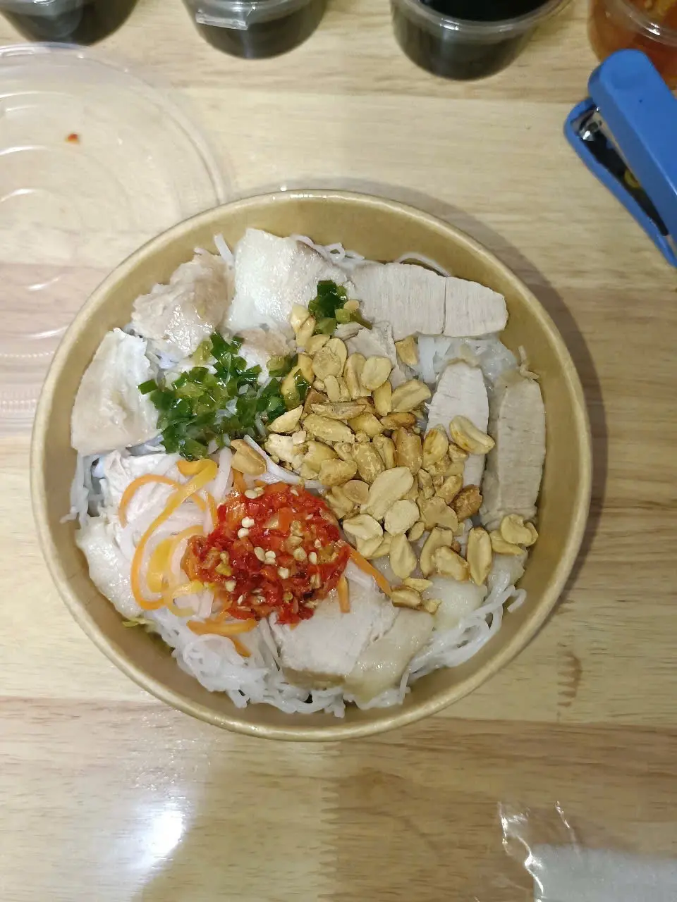 Hình ảnh Bún Thịt luộc, món mặn 