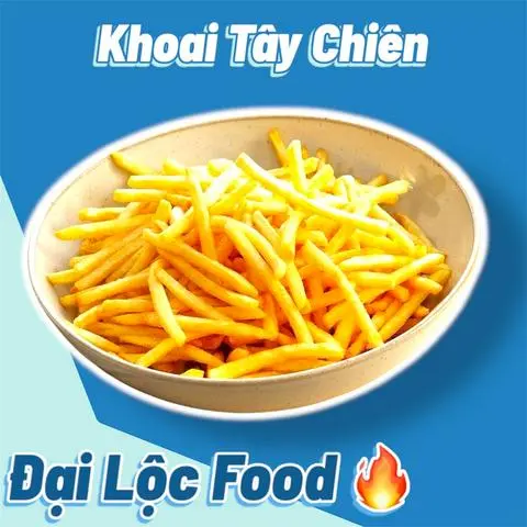 Hình ảnh Khoai Tây Chiên Lắc Phô Mai