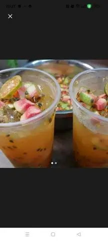 Hình ảnh Trà Ổi Chanh Dây size ly 1 lít 
