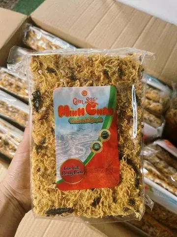 Hình ảnh Cơm cháy chà bông gạo lứt rong biển 