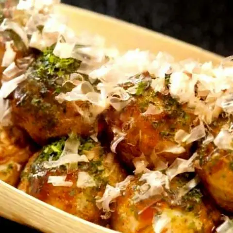 Hình ảnh Takoyaki nhân bạch tuộc  6 viên - nhân phô mai 6 viên