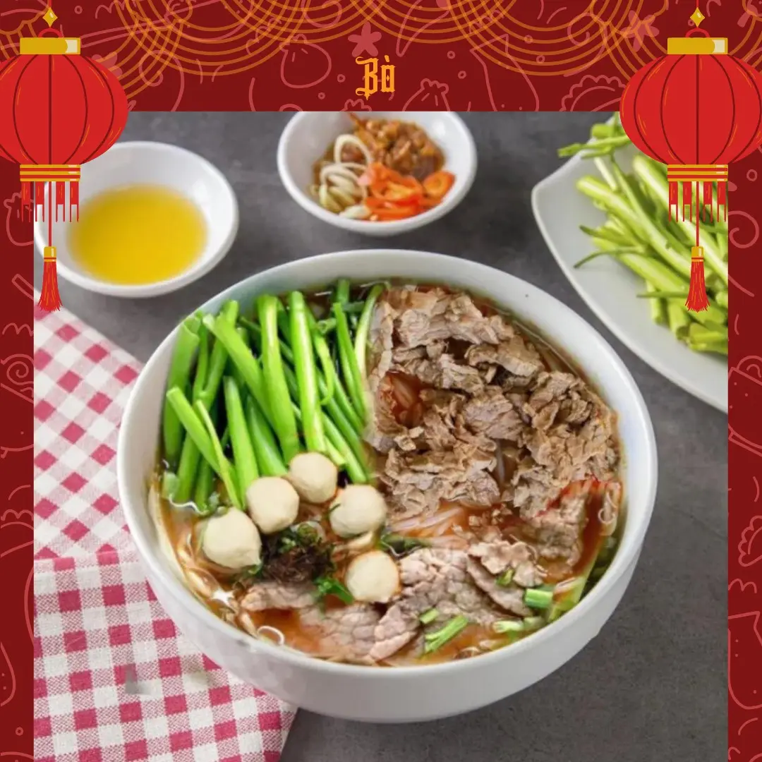Hình ảnh Bún Thái cay bò