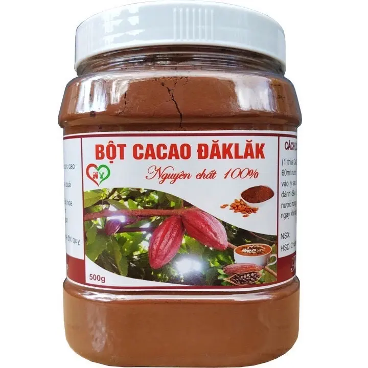 Hình ảnh Bột Cacao Daklak - hủ 500g