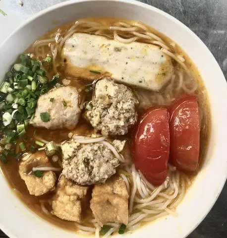 Hình ảnh canh bún cua