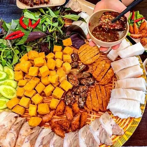 Hình ảnh Bún  Đậu Tá Lả 2 Người