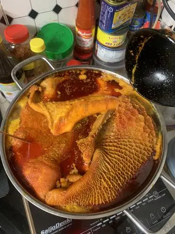 Hình ảnh mì xào rau muống tổ ong thăng long