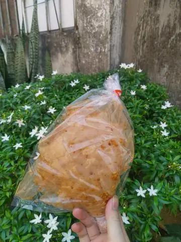 Hình ảnh Bánh Tráng muối nhuyễn tỏi phi