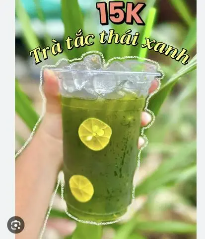 Hình ảnh trà tắc thái xanh xí muội