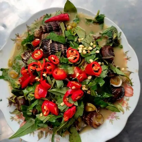 Hình ảnh Ốc len xào dừa