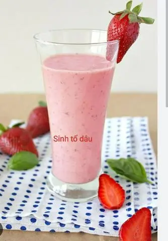 Hình ảnh Sinh tố dâu 