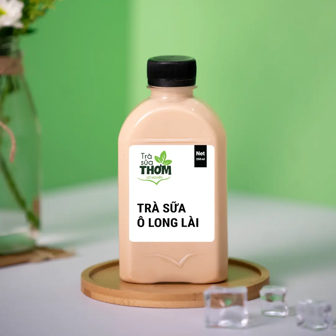 Hình ảnh Chai Trà sữa Ô long lài