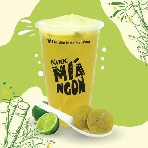 Hình ảnh Nước Mía Chanh Muối - Size Vừa (M)