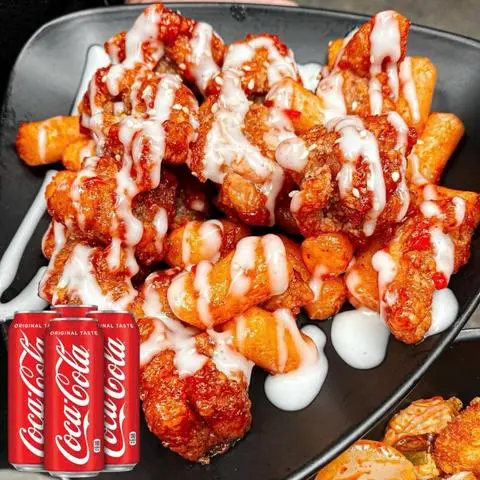 Hình ảnh “Gà Tokbokki Sốt Mật Ong – Ngọt Mặn Đậm Đà – Dai Giòn Cuốn Lưỡi”