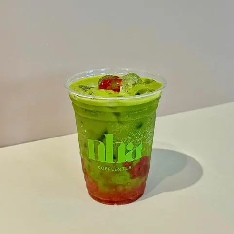 Hình ảnh Matcha latte dâu - 530ml