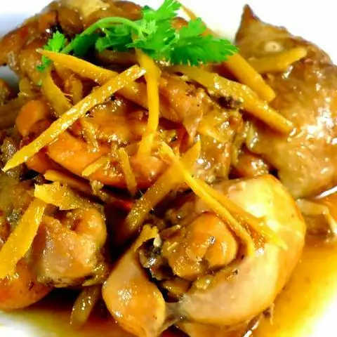 Hình ảnh Gà kho gừng