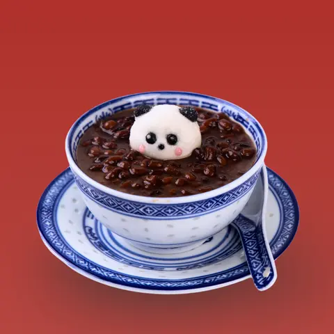 Hình ảnh Chè đậu đỏ nếp cẩm