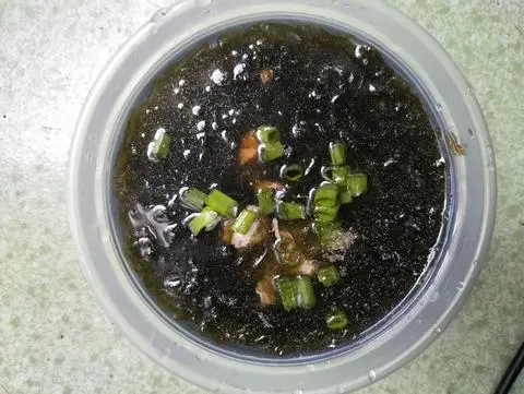 Hình ảnh canh rong biển thịt tôm (KHÔNG CƠM)