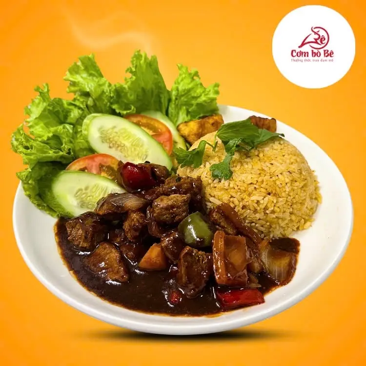 Hình ảnh Cơm bò lúc lắc