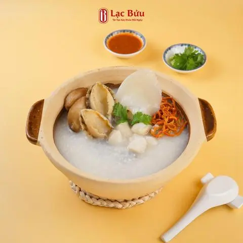 Hình ảnh Cháo Bào Ngư Vi Cá (thố đất)
