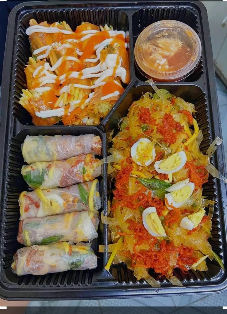 Hình ảnh compo ghiền bánh tráng