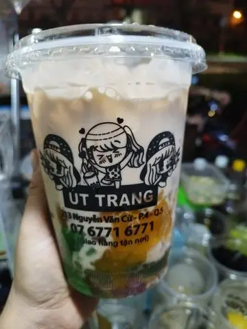 Hình ảnh trà sữa lài