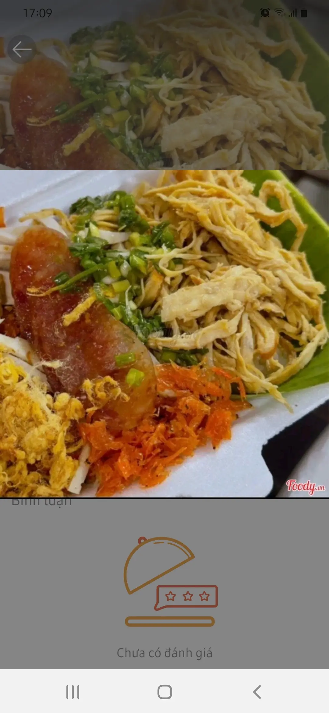 Hình ảnh xôi Gà xé 