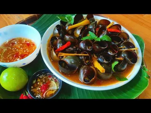 Hình ảnh Ốc bươu hấp Thái