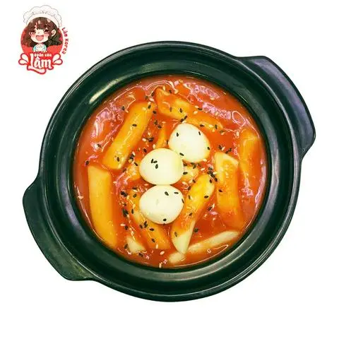 Hình ảnh Tokbokki trứng cút