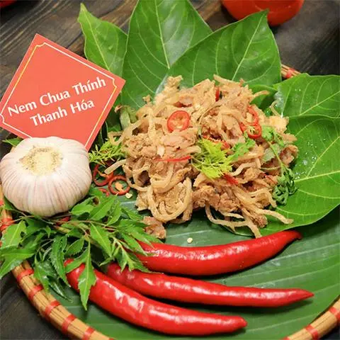 Hình ảnh Nem chua thính - Thanh Hóa