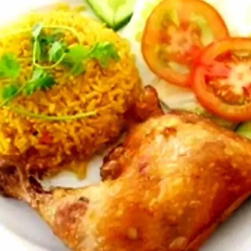 Hình ảnh Cơm chiên gà xối mỡ