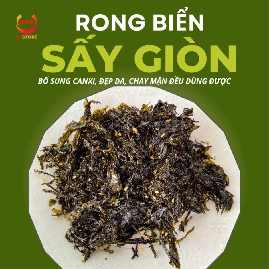 Hình ảnh Rong biển sấy giòn tẩm gia vị 