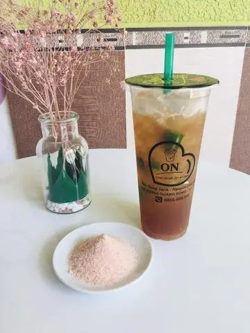 Hình ảnh Trà olong chang muối hồng giã tay