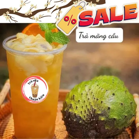 Hình ảnh Trà mãng cầu-Bestseller-Hàng bán chạy hot trend 600ml