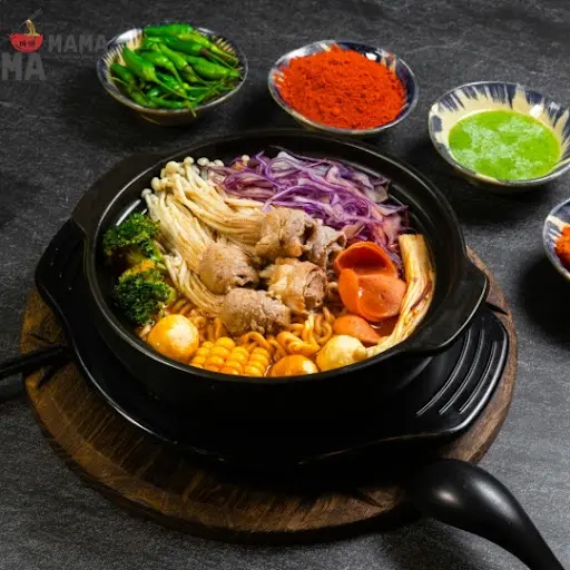 Hình ảnh Mì kim chi bò Mỹ