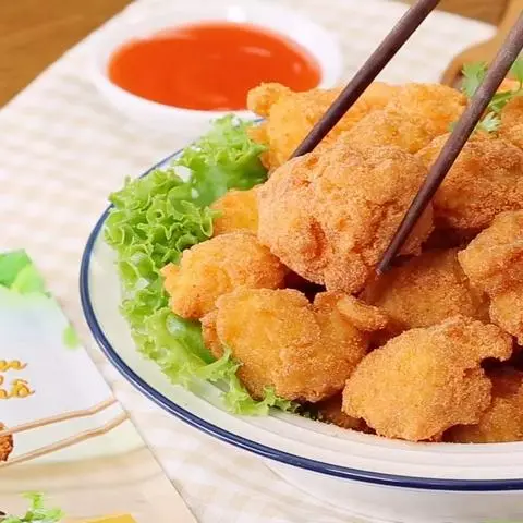 Hình ảnh Gà Viên Lắc Phô Mai 