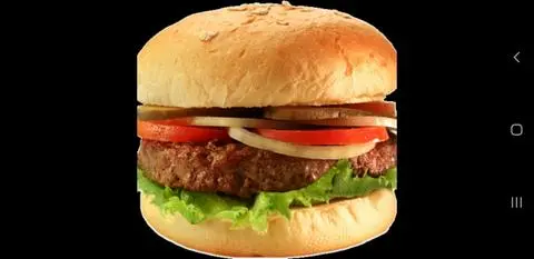 Hình ảnh Combo Burger Bò Phô Mai + Nước uống