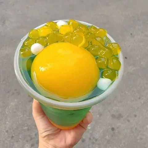 Hình ảnh Trà Đào ánh trăng- Monlight peach tea