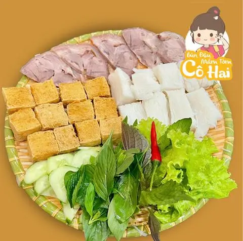 Hình ảnh Bún Đậu Thịt Giò
