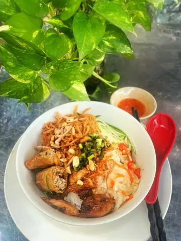 Hình ảnh bún thịt nướng