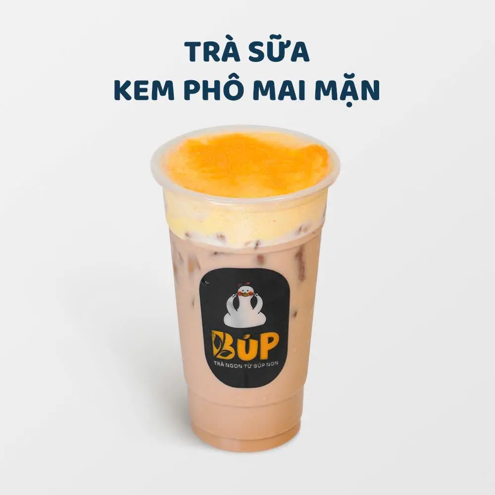 Hình ảnh Trà sữa kem phô mai mặn