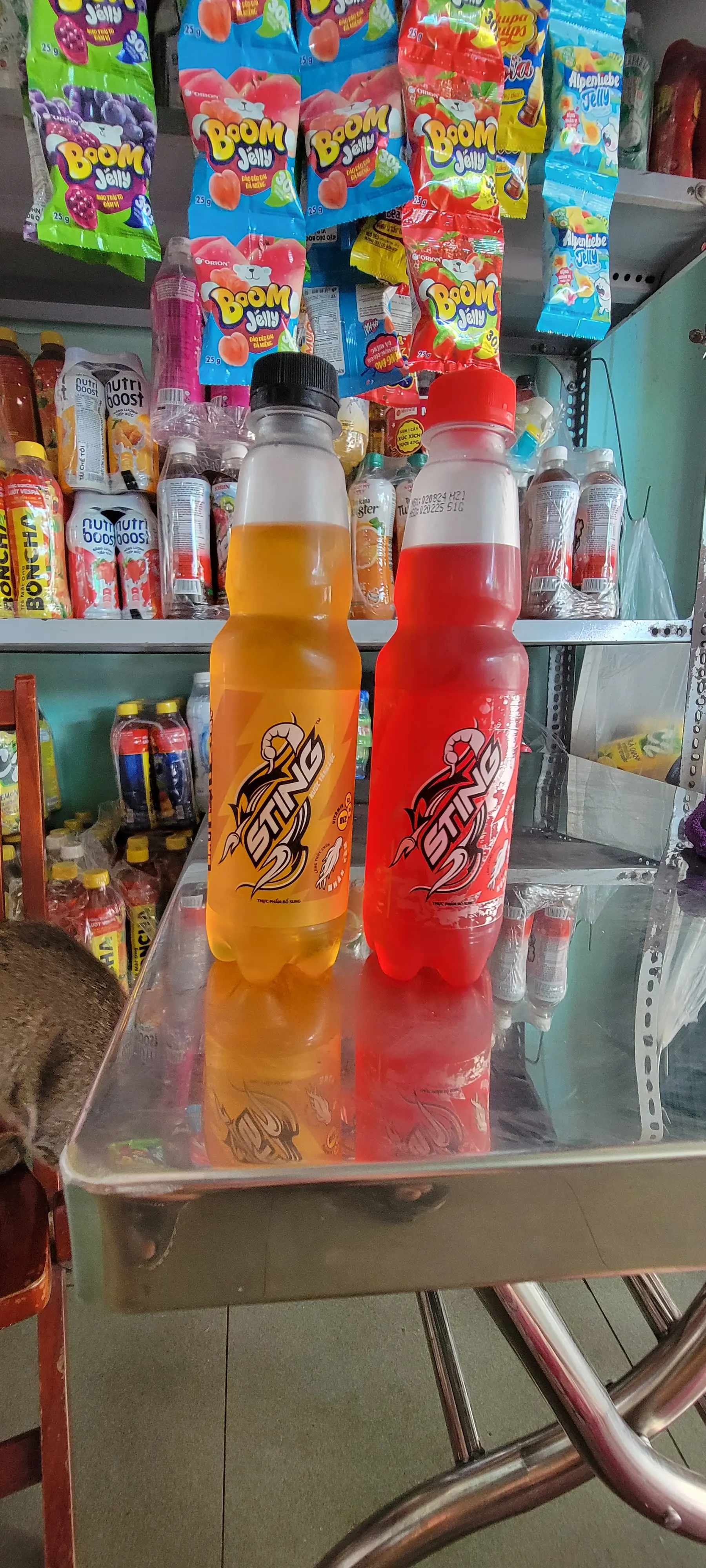 Hình ảnh STING vàng, đỏ 