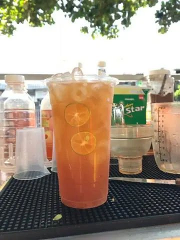 Hình ảnh trà tắc nha đam