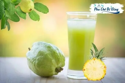Hình ảnh Nước ép thơm - ổi
