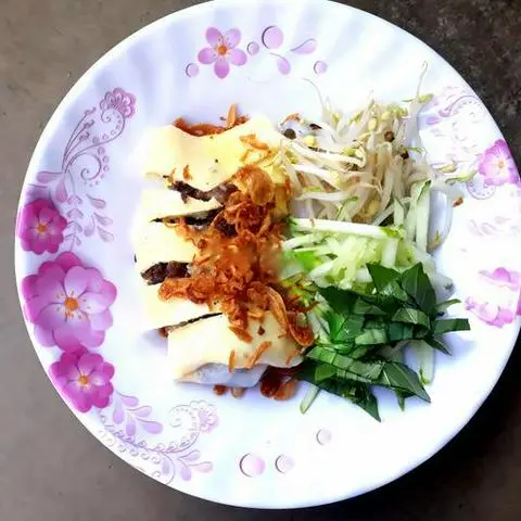 Hình ảnh Bánh cuốn nhân trứng - phần